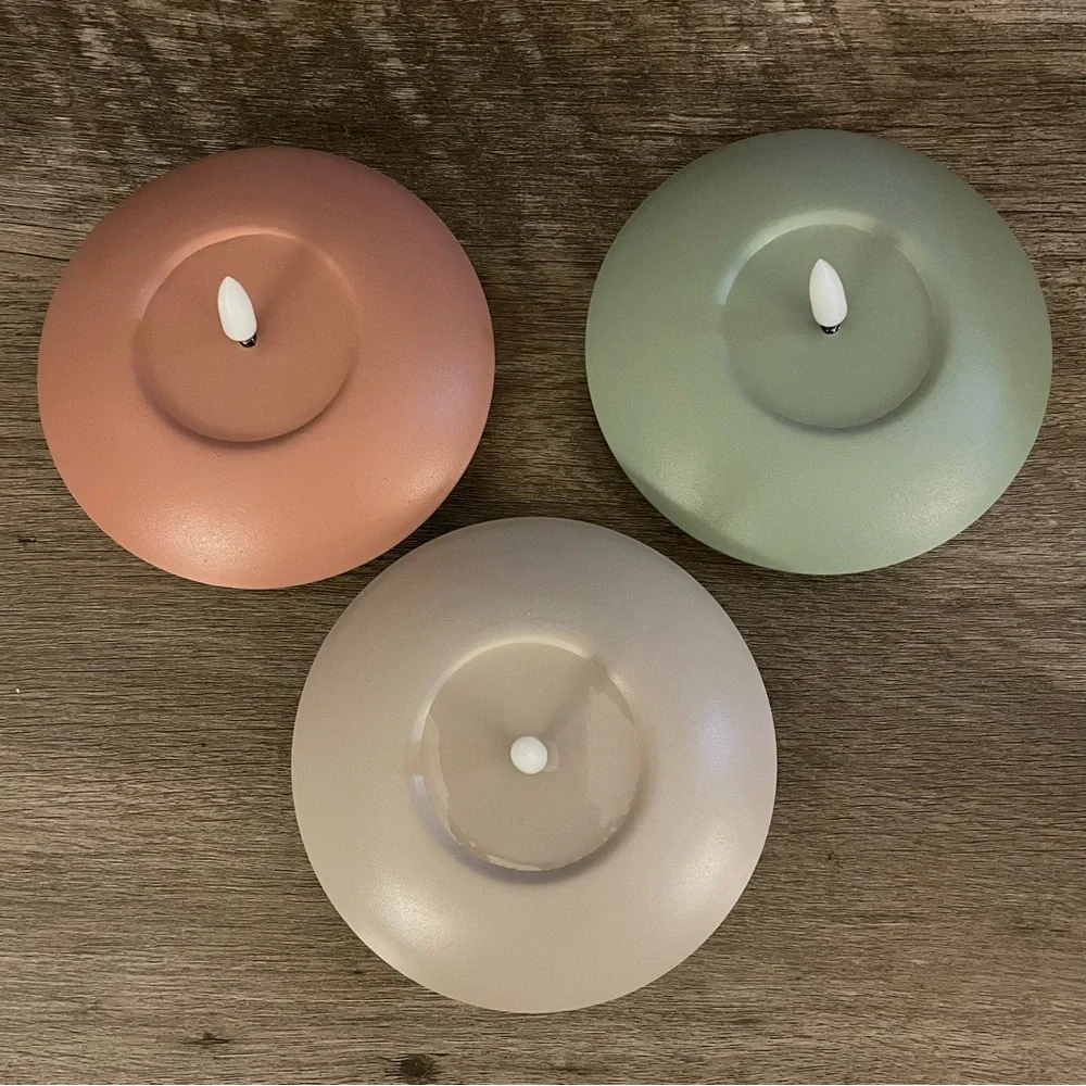 Orb Flameless Candles Set of 3